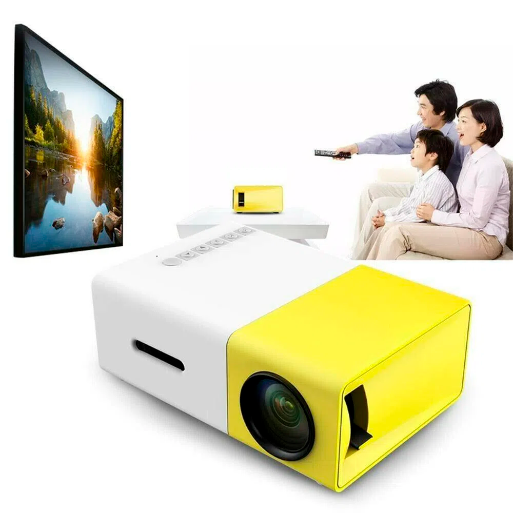 CineMax Portable - Mini Proyector LED