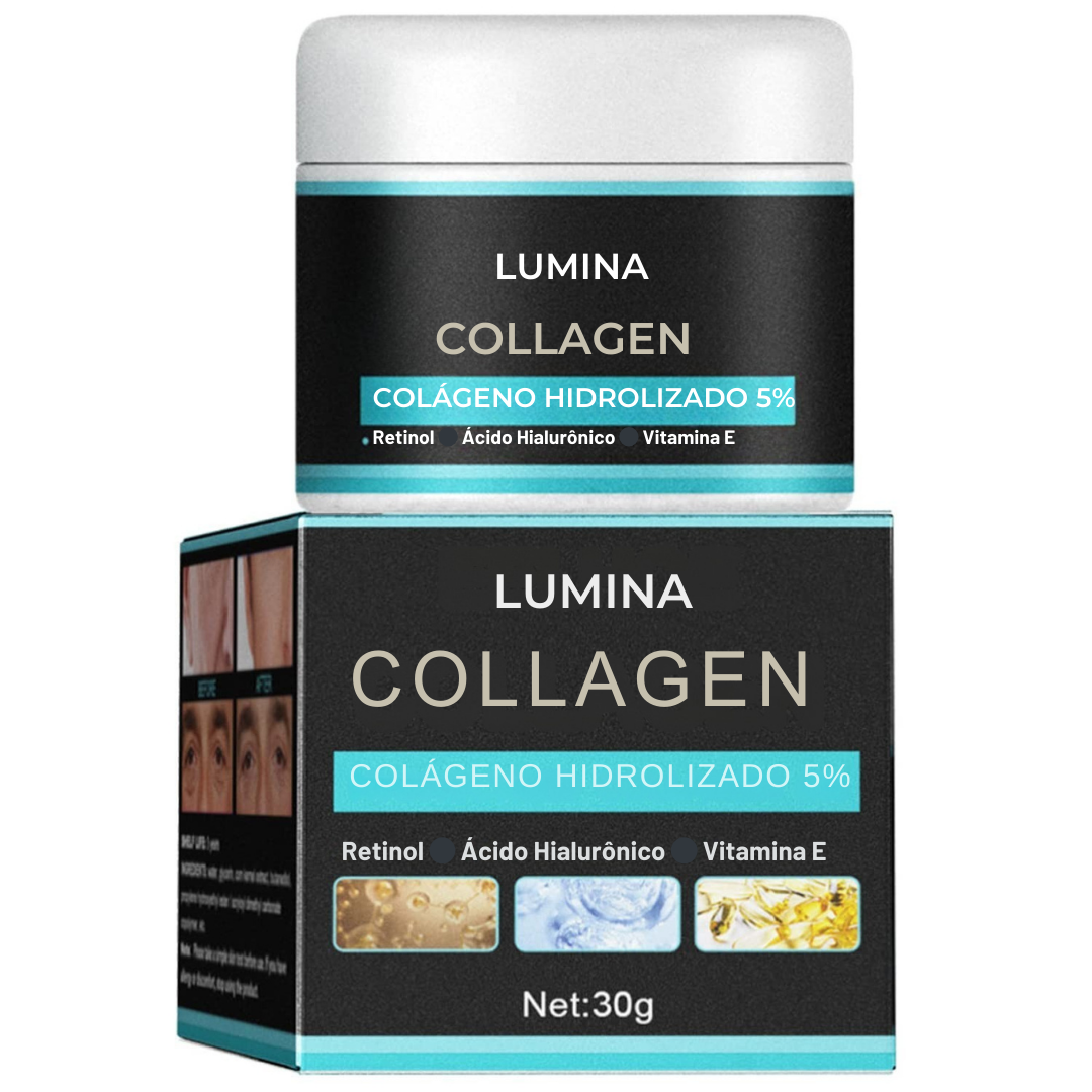 Lumina Collagen - Crema antiarrugas de colágeno para hombres